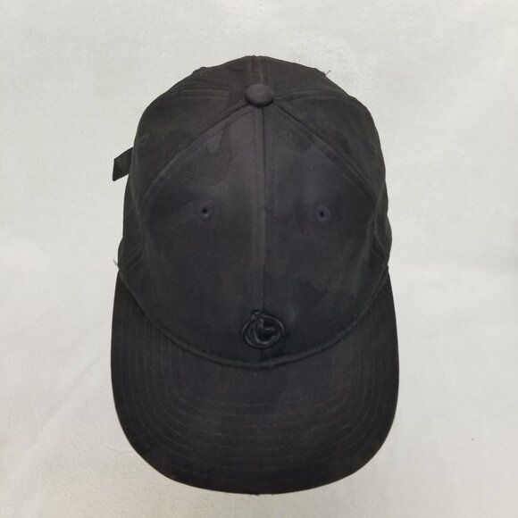 ✅Yums Metal Face Black Strapback Hat Official Product OSFA Small Button Logo Cap - Picture 4 of 10